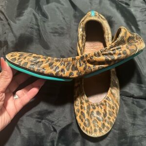 Tieks Brown and Black Flats Versatile Ballet Style
